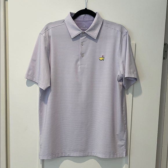 Masters Lavender Men's Polo Shirt - Picture 1 of 3